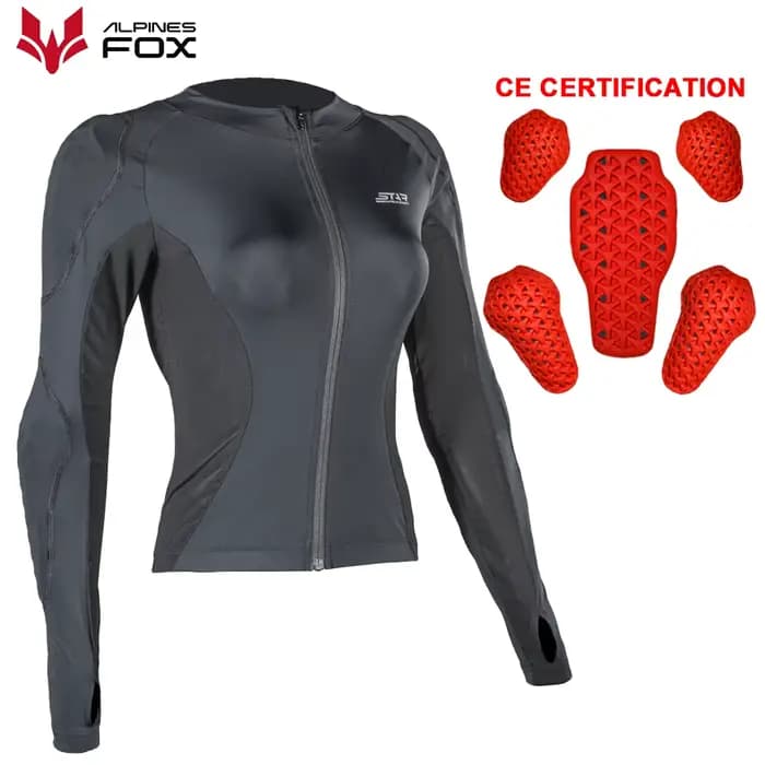 Veste de protection intégrale pour femme, gilet de moto doux, gilet de course de motocross, gilet ap