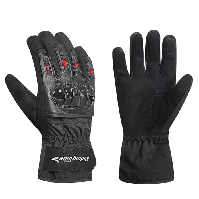Gants de Moto pour hommes hiver imperméable coupe-vent écran tactile gants de Moto Ladys garçons Mot