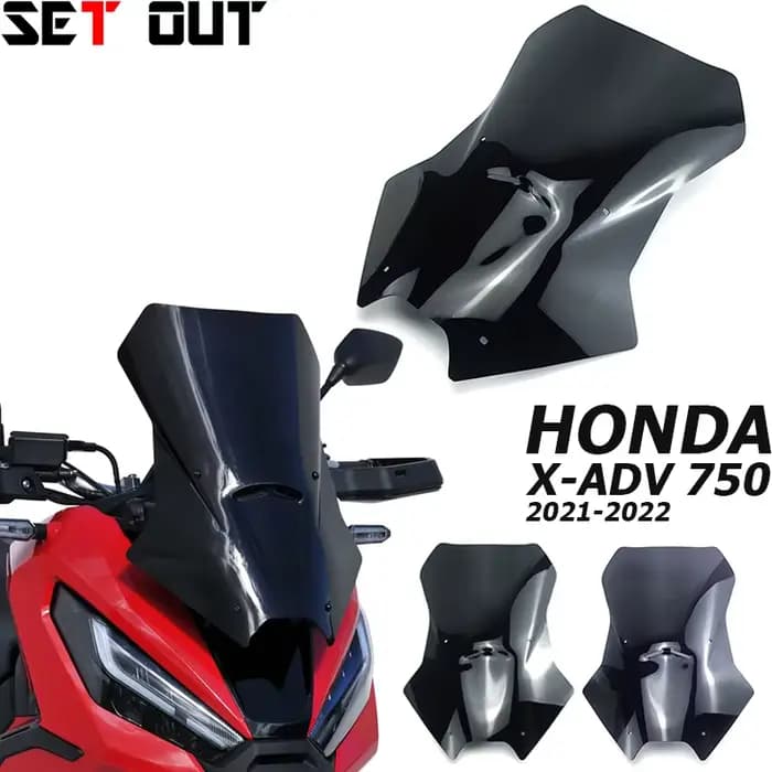 Accessoires de moto pare-brise déflecteur de vent visière pare-brise pour Honda Xadv 750 2021-2025 X