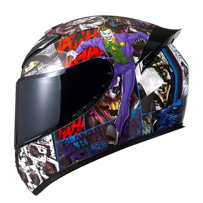 Casque de Moto intégral certifié DOT casque de Moto de course tout-terrain de Motocross Cascos Para 