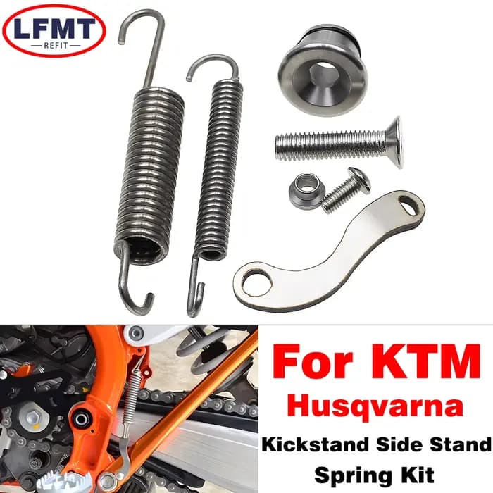 Kit de ressorts de béquille latérale de motocross, support de déclinaison, Husqvarna FE, TE, FX, TX,