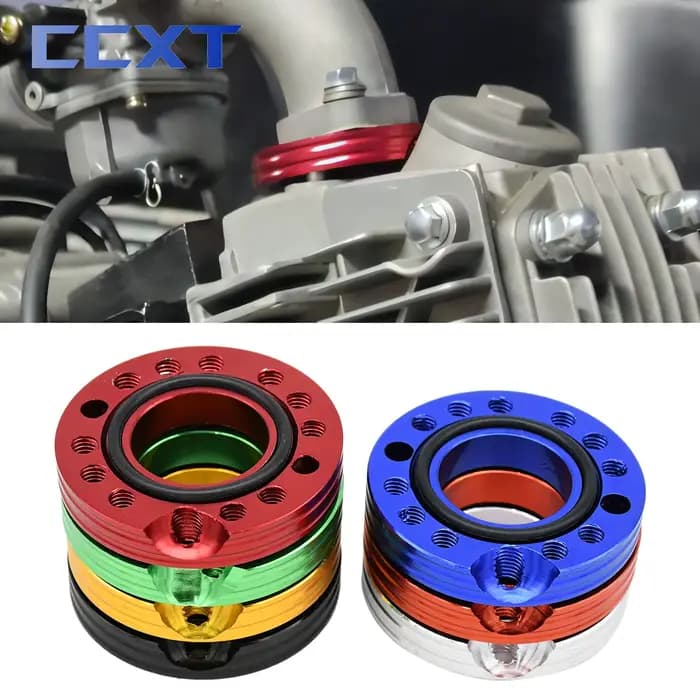 Adaptateur universel de plaque de spinner de collecteur d'admission de carburateur, ajusteur de carb