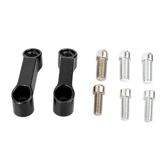 Rétroviseur de moto 10MM, adaptateur de modification d'accessoire, support de base allongé à vis, ac