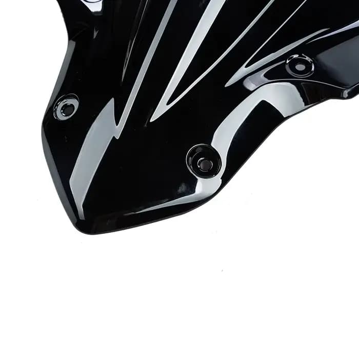 Pare-Brise de Moto Noir, Déflecteur de Vent pour Kawasaki Z900 2017 2018 2019 ABS, Accessoires