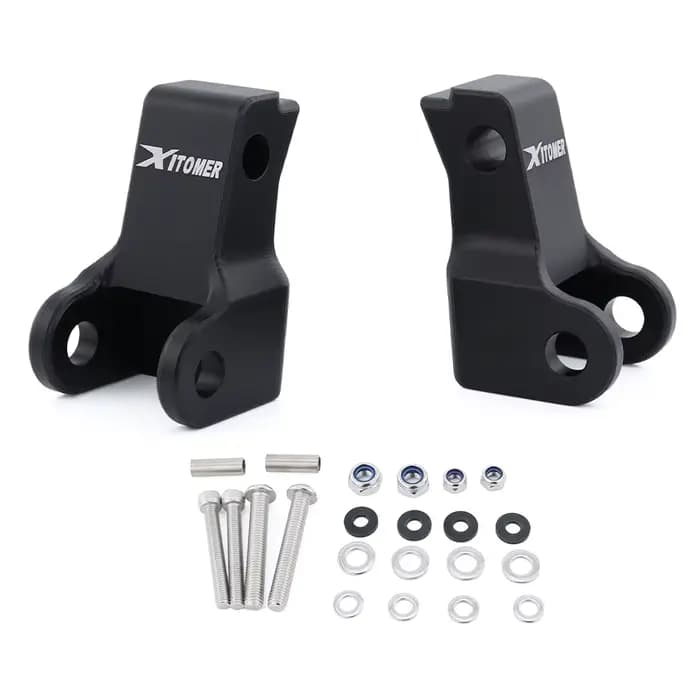 Supports de fixation avant en aluminium pour repose-pieds de moto électrique tout-terrain, modèles M
