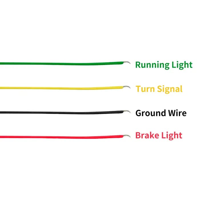 Mini clignotant LED universel pour motos, feu avant et arrière pour Harley Sportster 883 1200 Tourin
