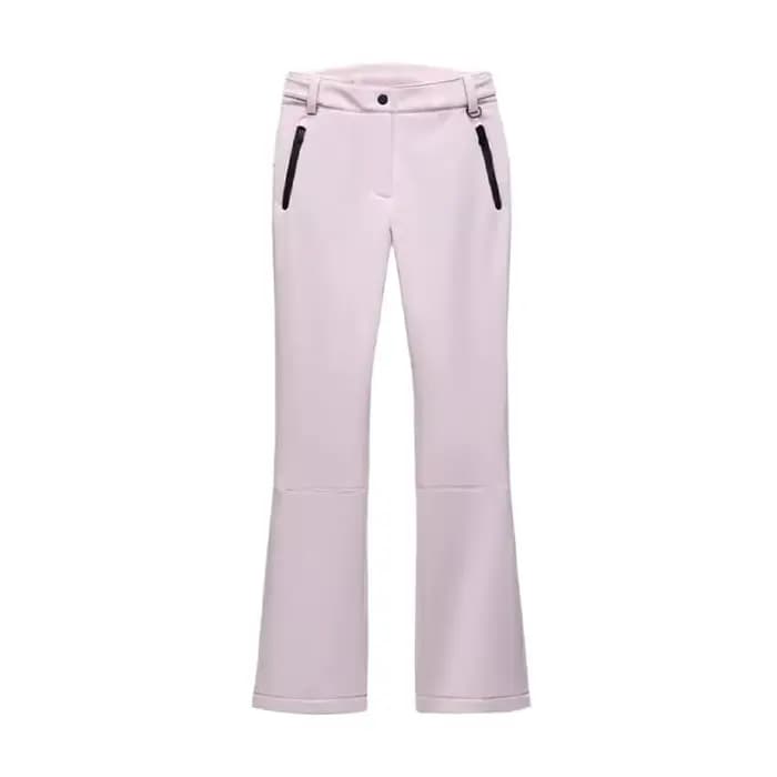 Combinaison de ski chaude pour femme avec ceinture, col montant, manches longues, fermeture éclair, 