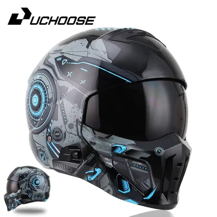 Casque Scorpion rétro pour Moto, Locomotive, personnalité, combinaison polyvalente, demi-casque, nou