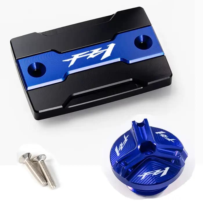 Bouchon de réservoir de liquide de frein avant et bouchon de remplissage de moteur, accessoires de P