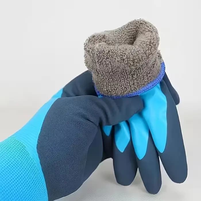 Gants mécaniques imperméables et chauds pour l'hiver, adaptés aux conditions climatiques froides, ré