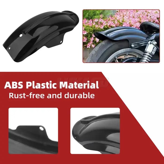 Garde-boue arrière universel pour moto, ABS, garde-boue court pour Bobber Chopper Cafe Racer, access