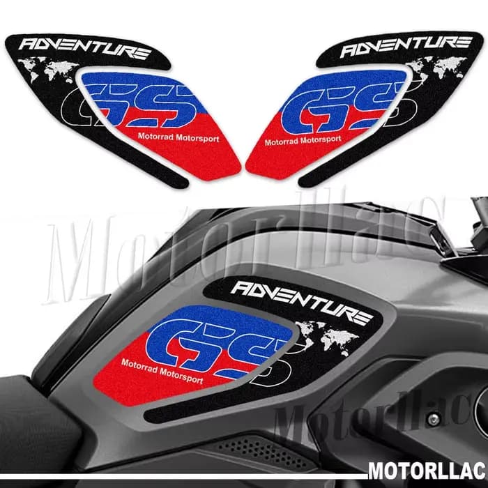 Autocollant antidérapant pour réservoir de carburant de moto, Triple noir, Protection pour R1200GS 2