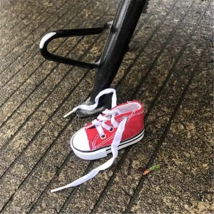 Support latéral de moto en toile, support de pied de mini chaussure, support de déclinaison de moteu