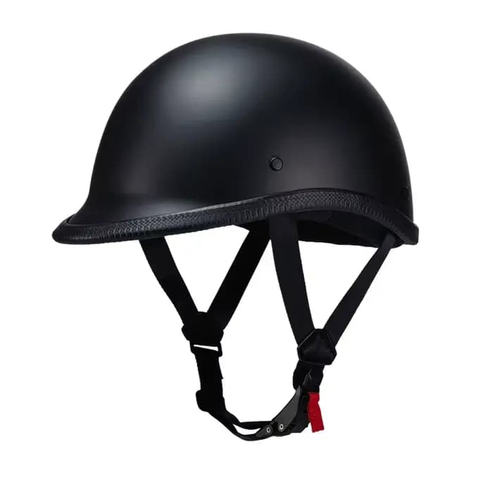Casques demi-coques classiques rétro pour moto, casque ouvert, casque type bonnet, petits casques po
