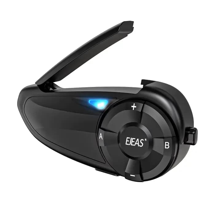 EJEAS Q7 casque de moto Bluetooth casque Interphone jusqu'à 7 coureurs Interphone sans fil étanche R