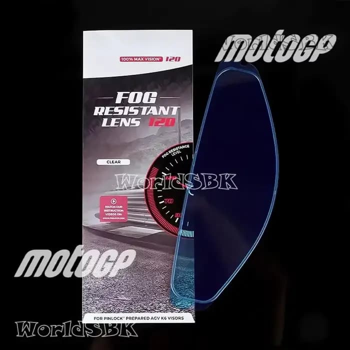 Visière de casque pour casques de moto AGV, vision nocturne, étui à lentilles pour AGV K6, lentille 