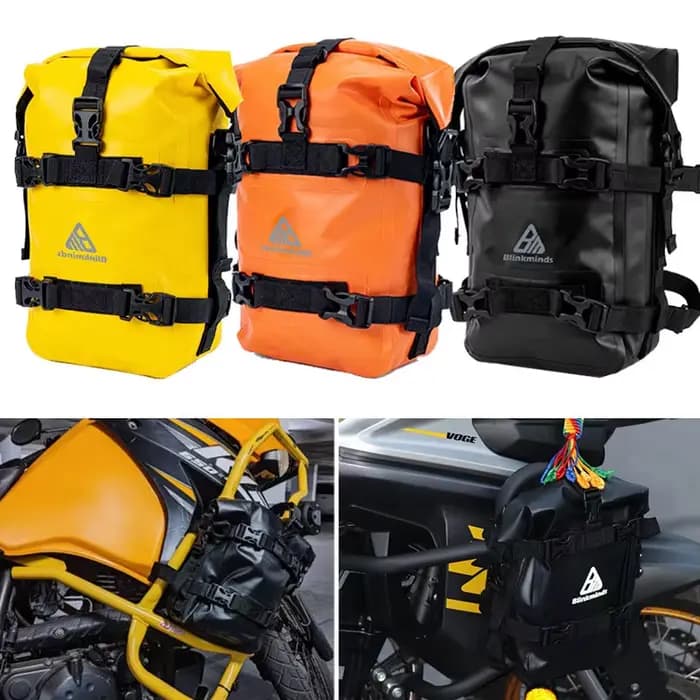 Sac de pare-chocs de moto pour BMW R1200GS R1250GS ADV pour HONDA NC750X CB500X, sac de barres de sé