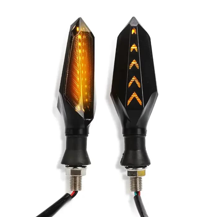 Pour Honda XLV 600 650 700 TRANSALP 1800 12V LED moto clignotants lumière ambre clignotant arrêt feu