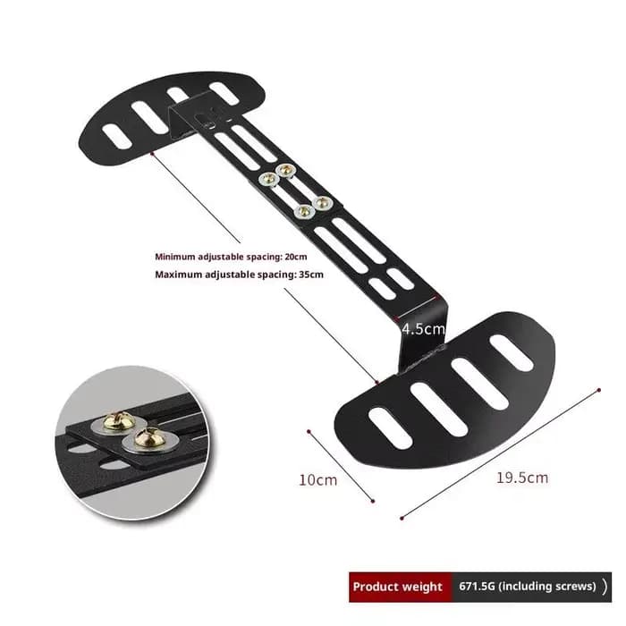 Repose-pieds avant de moto réglable et Durable, pièce de Scooter antidérapante, accessoire essentiel
