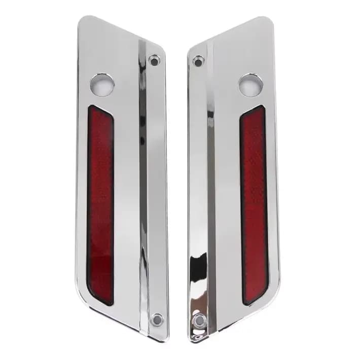 Couvercle de loquet de sacoche de moto ABS, accessoires pour Harley Touring Electra Street, foetal d