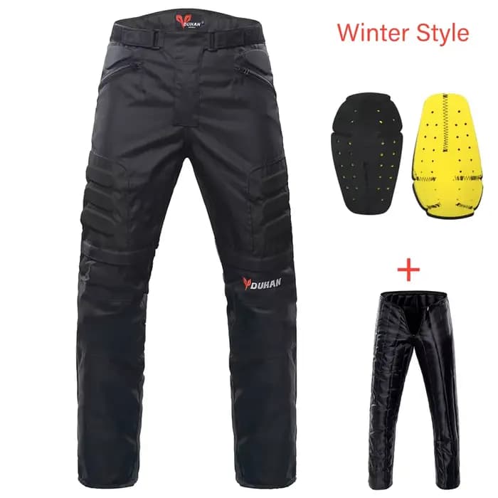Veste de moto DUHAN, vêtements de moto pour l'automne et l'hiver, pantalon de moto, armure de moto, 