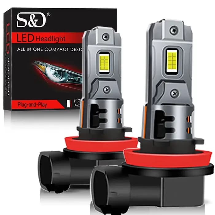 30000LM H8 H11 LED ampoule de phare 9005 HB3 9006 HB4 H16 JP antibrouillard Canbus Mini 880 881 blan