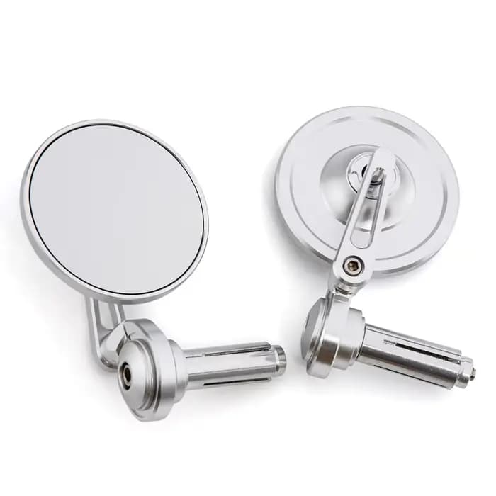 Rétroviseur de moto universel, 1 paire, 7/8 ", 22mm, miroir latéral de motocyclette, accessoires