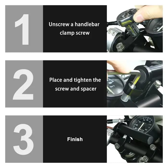 Support GPS pour guidon de moto, support de navigation pour BMW S1000R, R1150R, Runder R, F800ightF8