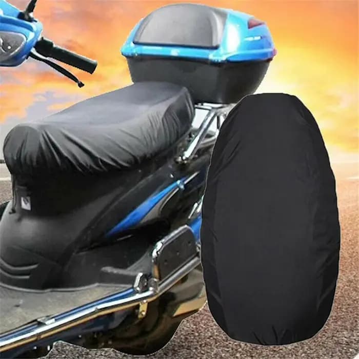 Housse de siège de moto, housse de selle universelle, Flexible et étanche, noire, 210D, anti-poussiè