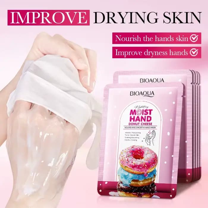 5 paires BIOAQUA masque pour les mains hydratant blanchissant anti-âge Anti-rides exfoliant gants po