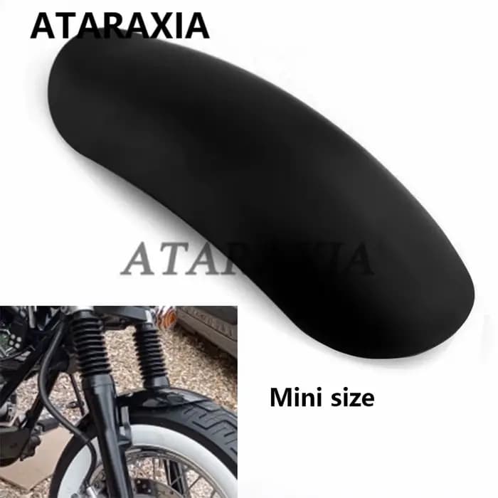Garde-boue avant court universel en aluminium pour moto, non peint, garde-boue pour vélo personnalis
