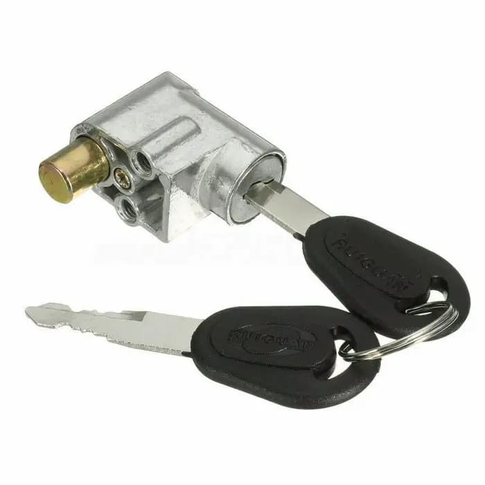 Nouveau Pack de sécurité de batterie, serrure de boîte avec 2 clés, serrure d'allumage en métal pour