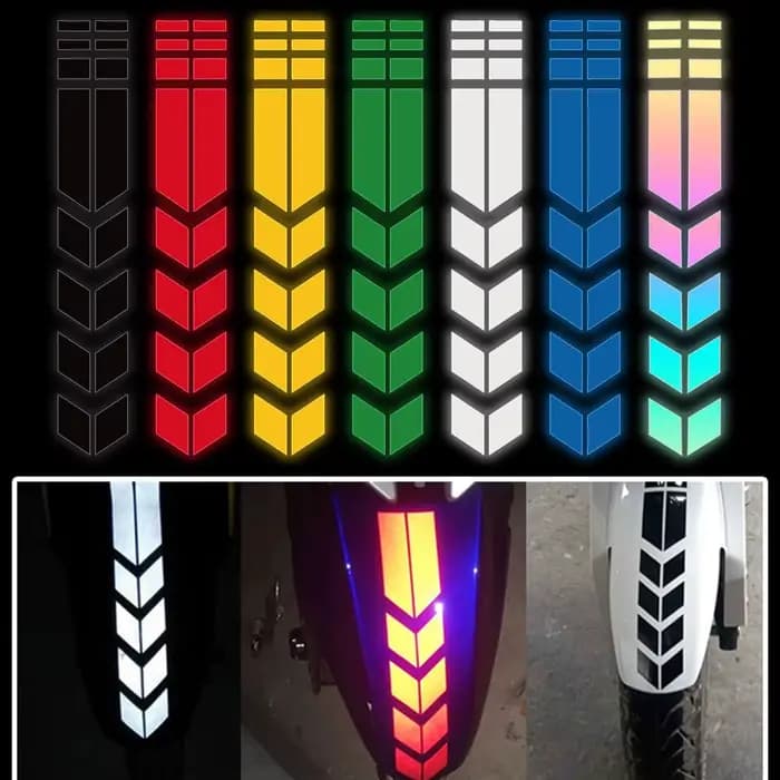 Autocollant universel étanche pour moto avec flèches, pâte flash, degré d'huile, autocollant de coul