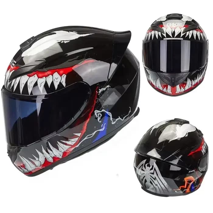 KEMITOUR casque de Moto intégral course casque de Motocross Moto adulte casques de Moto pour rue Tou