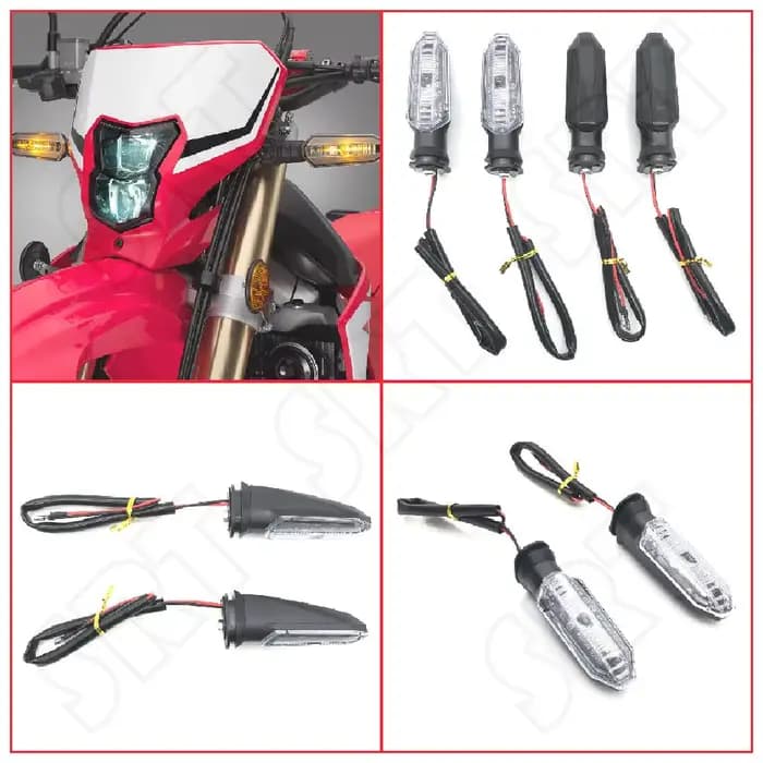 Clignotants LED avant pour moto Honda, accessoires pour Honda CRF 250L, 300L, RALLY, CRF300L, CRF250