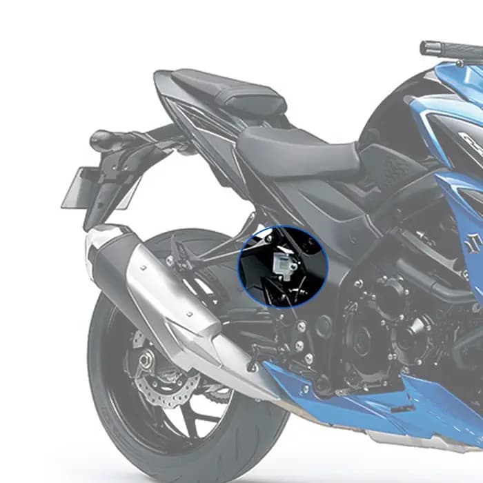 Couvercle de bouchon de réservoir de liquide de frein arrière adapté à GSX-S 750, pour GSX-R 600 GSX