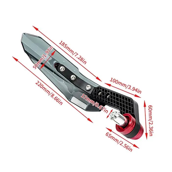 Protège-mains et pare-brise adaptés pour F800R F 800R