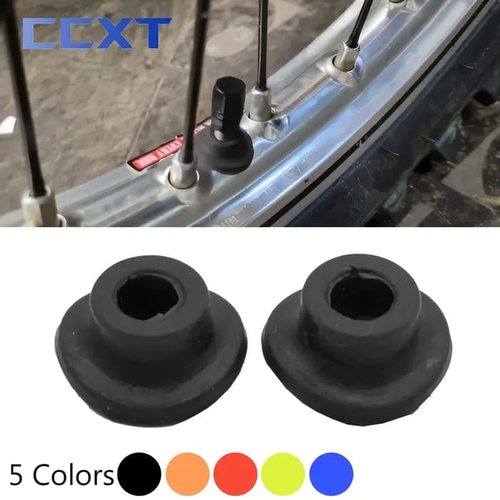 Joint de rondelles de bouche de Valve en Silicone pour moto, pièces pour Honda Kawasaki KTM Suzuki Y