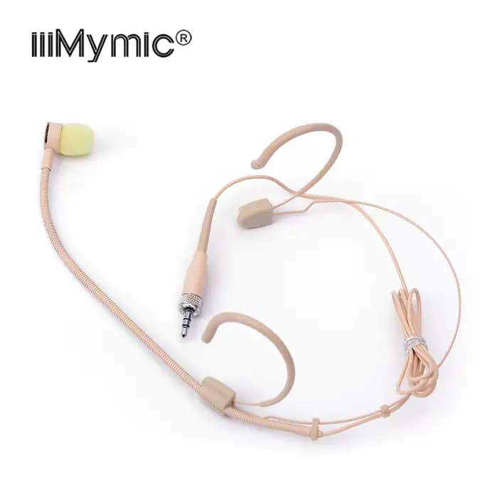 Parfait pour le concert chant! ! Microphone à casque verrouillable de 3,5 mm, micro à condensateur u