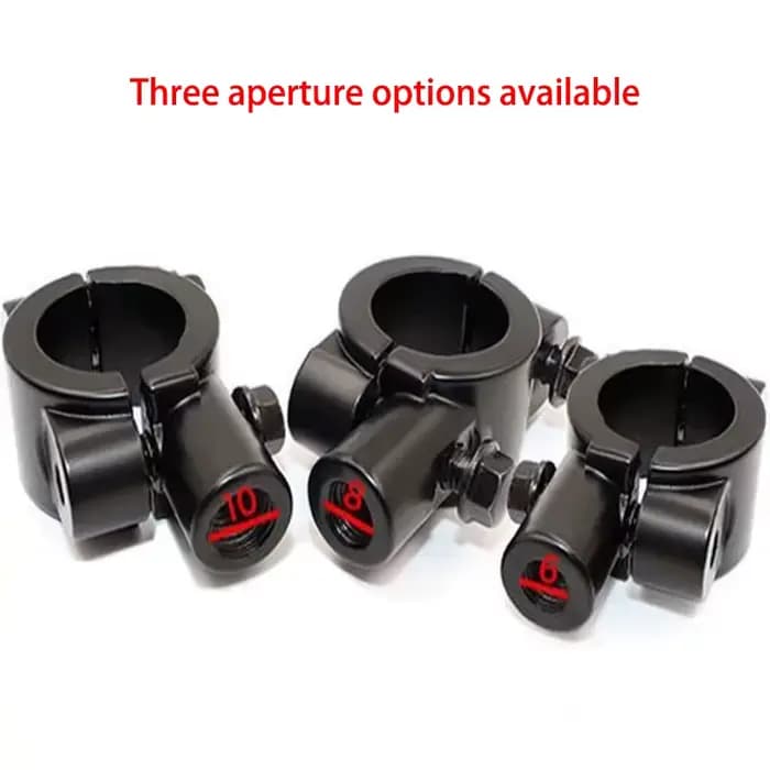 2 pièces 22mm guidon 10mm 8mm 6mm filetage moto miroir montage pince rétroviseur support adaptateur 