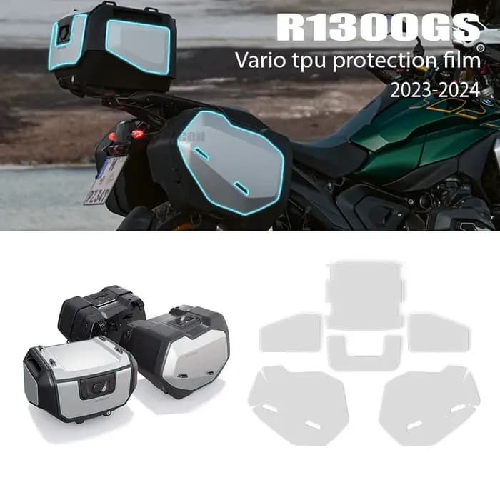 Kit de Protection de Film de Protection de peinture de valise en TPU R1300GS GS 1300, accessoires po