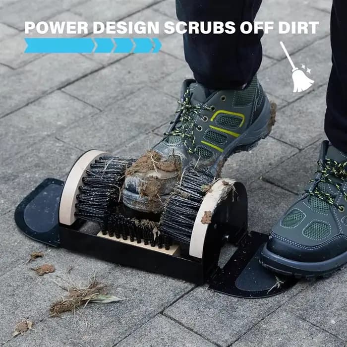 FLYY-botte grattoir brosse grattoir tapis botte grattoir porte tapis extérieur botte brosse pour ent