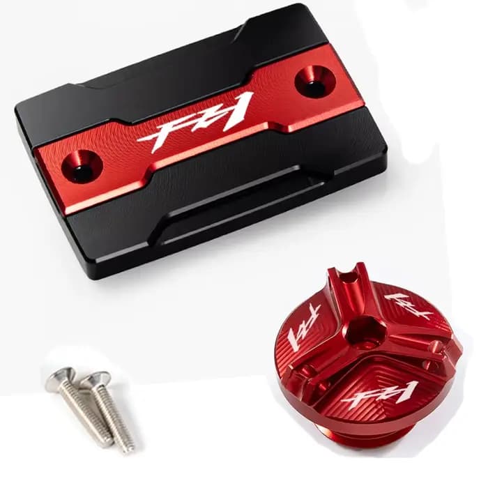 Bouchon de réservoir de liquide de frein avant et bouchon de remplissage de moteur, accessoires de P