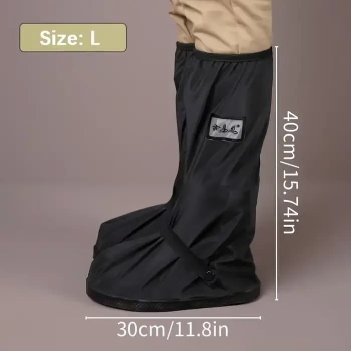 Couvre-chaussures de moto imperméables pour motard, accessoires de protection pour scooter, moto tou