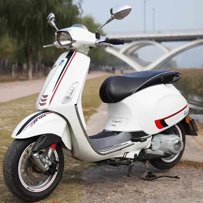 Autocollants réfléchissants pour moto, accessoires pour Scooter, corps latéral, pour Piaggio Vespa S