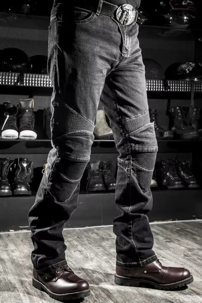 Jeans de moto Anti-chute pour hommes, équipement de protection, quatre saisons, équitation, motorpoo