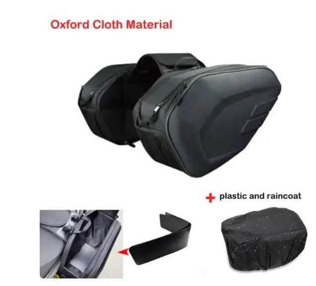 Sac de dégager de moto multifonctionnel double face, sac de voyage et d'équitation, sac de casque, c