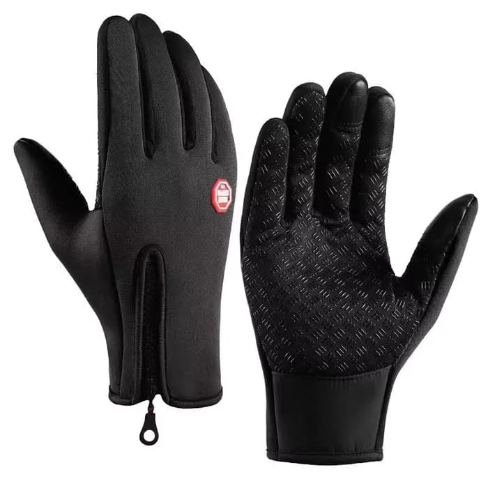 Gants d'hiver pour hommes imperméables coupe-vent froid gants snowboard moto conduite chaude écran t