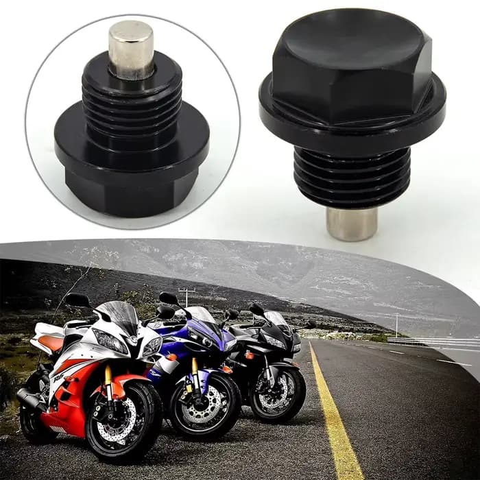 Boulon de vidange d'huile magnétique en aluminium, écrou de vidange de puisard, M8, M10, M12, M14, M