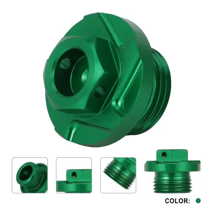 Bouchon de remplissage d'huile CNC pour moto, pour Kawasaki KX250 KX450 KX250F KX450F KX250X KX450X 